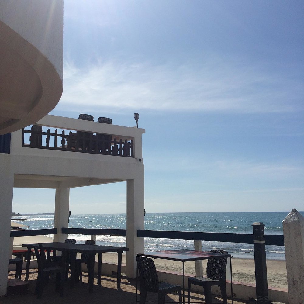 the little surfmaid alfresco area