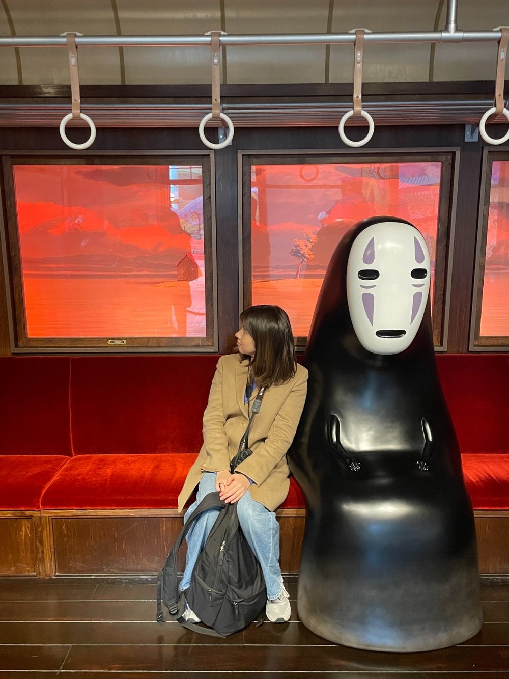 Ghibli Park [ジブリの大倉庫] [カオナシと電車] 