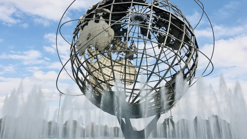Prepare to be in awe at the art installations like the Unisphere. Credits to Emma Angel on Unsplash