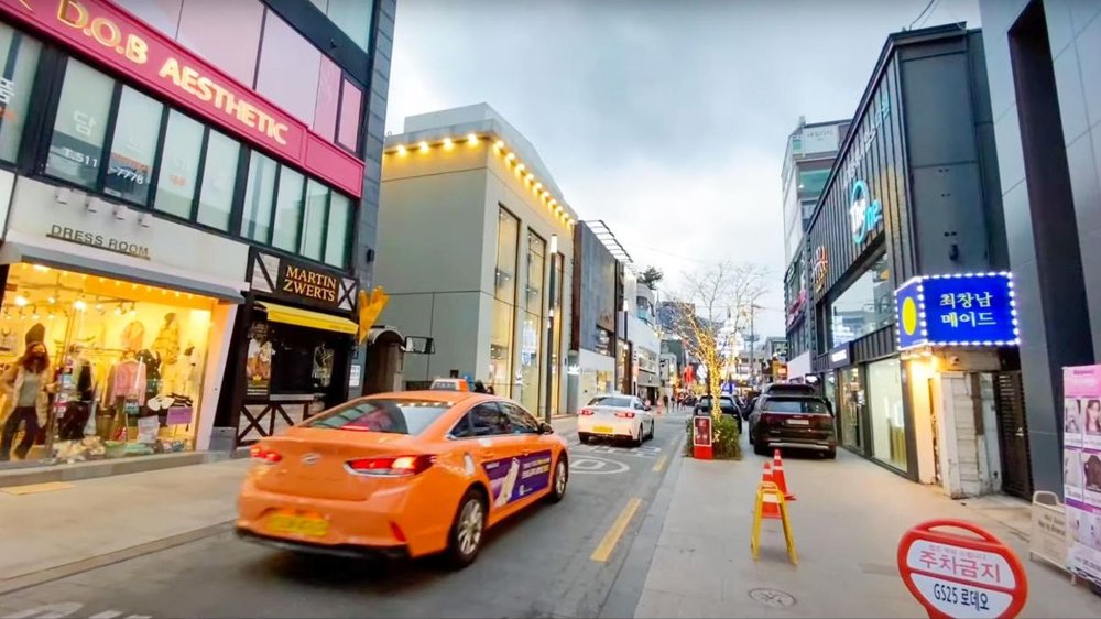 ソウル　清潭洞