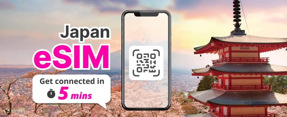 日本上網卡,日本電話卡推薦,sim卡,日本數據卡 - 日本無限流量上網 eSIM 卡