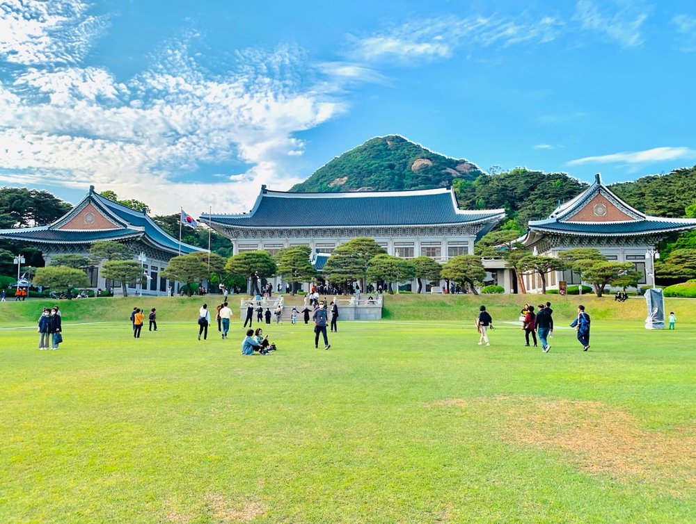 Cheongwadae Blue House