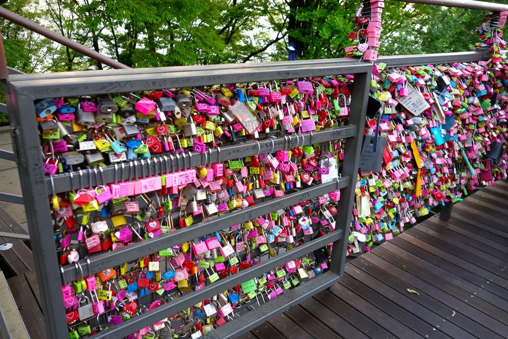 N Seoul Tower padlocks