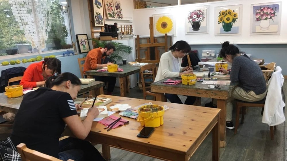 Seoul Traditional Korean Folk Painting with a story