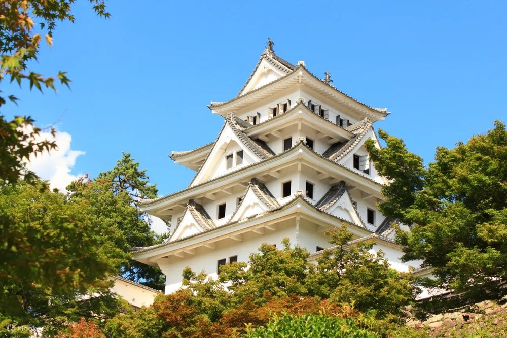 郡上八幡城是日本現存的最古老的木制重建城堡