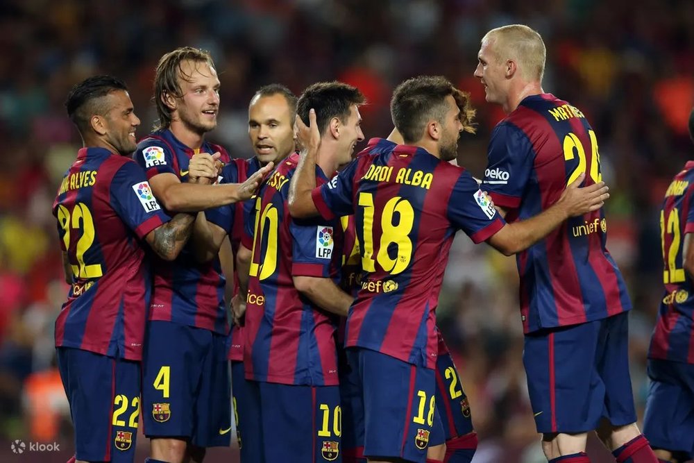 SP ラリーガ FCバルセロナ 選手たち