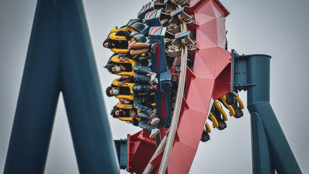 With over a hundred action-packed attractions, a day is barely enough for your Six Flags escape! Credits: @amusementcentral_ on Unsplash