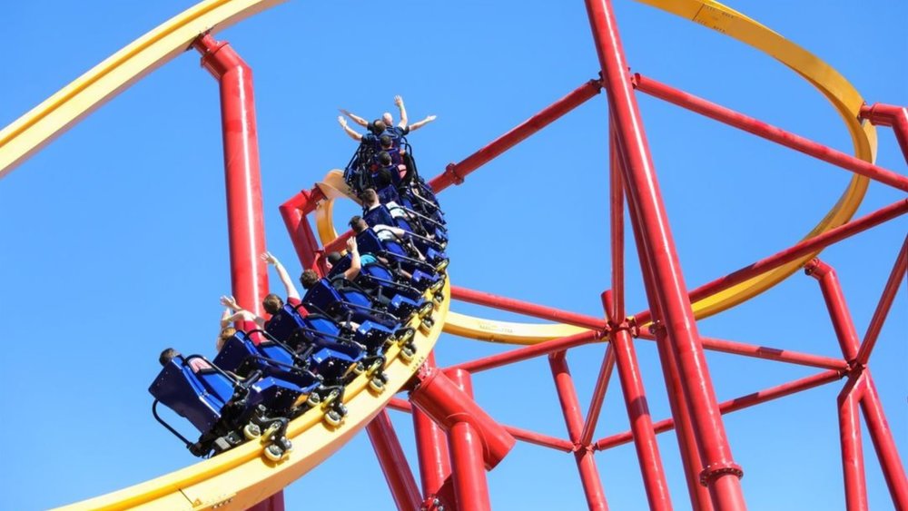 Escape to Themyscira in the middle of the metropolis with this fun, hero-themed ride! Credits: @sixflagsmagicmountain on Instagram