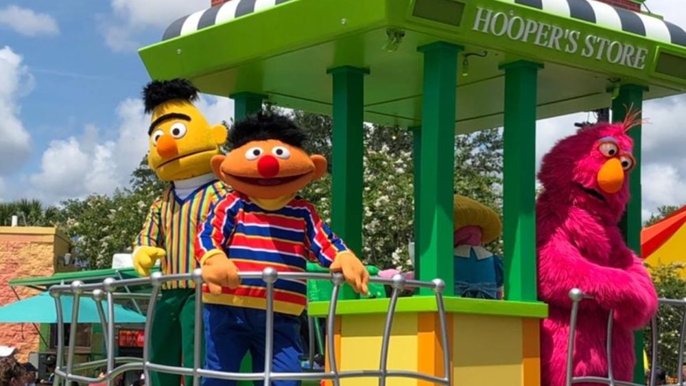 Wave hello to familiar Sesame Street friends at Sesame Street Land!