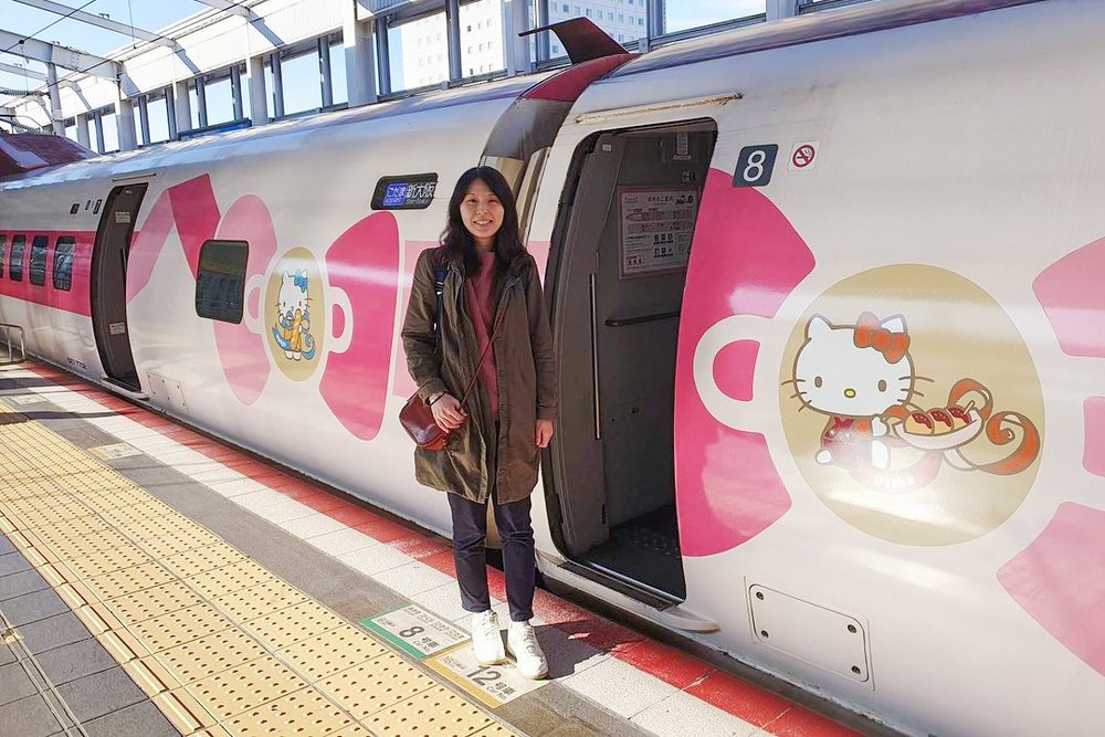 Hello Kitty 新幹線外觀