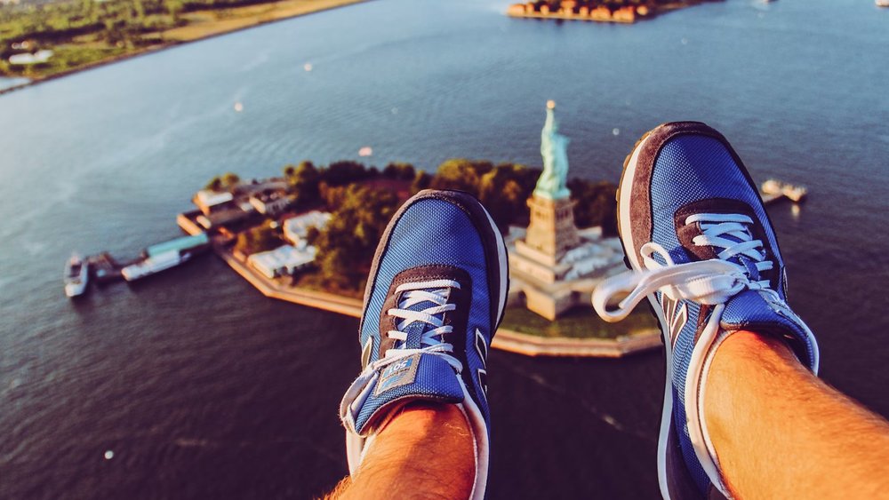 Let your feet dangle in the air on this tour!