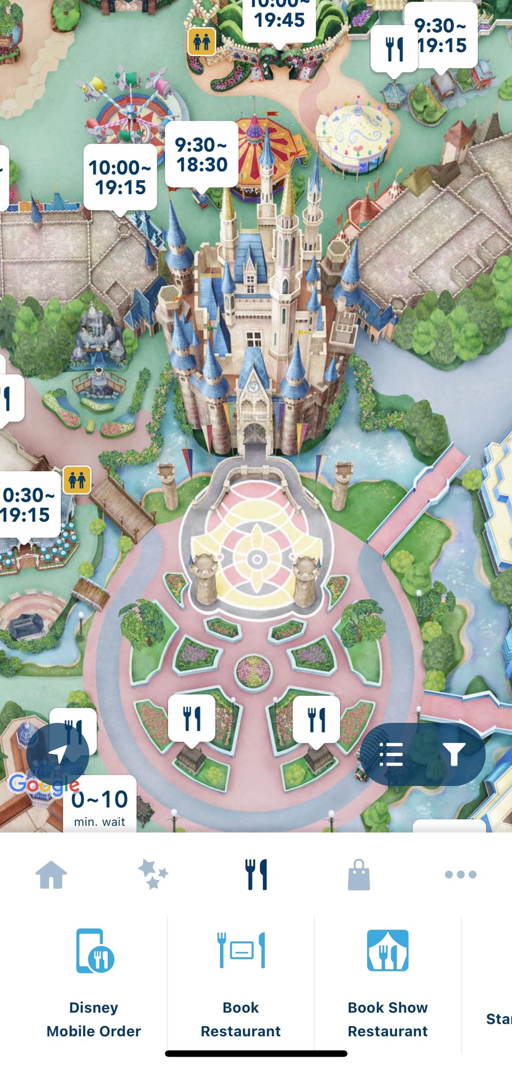 tokyo disney resort app