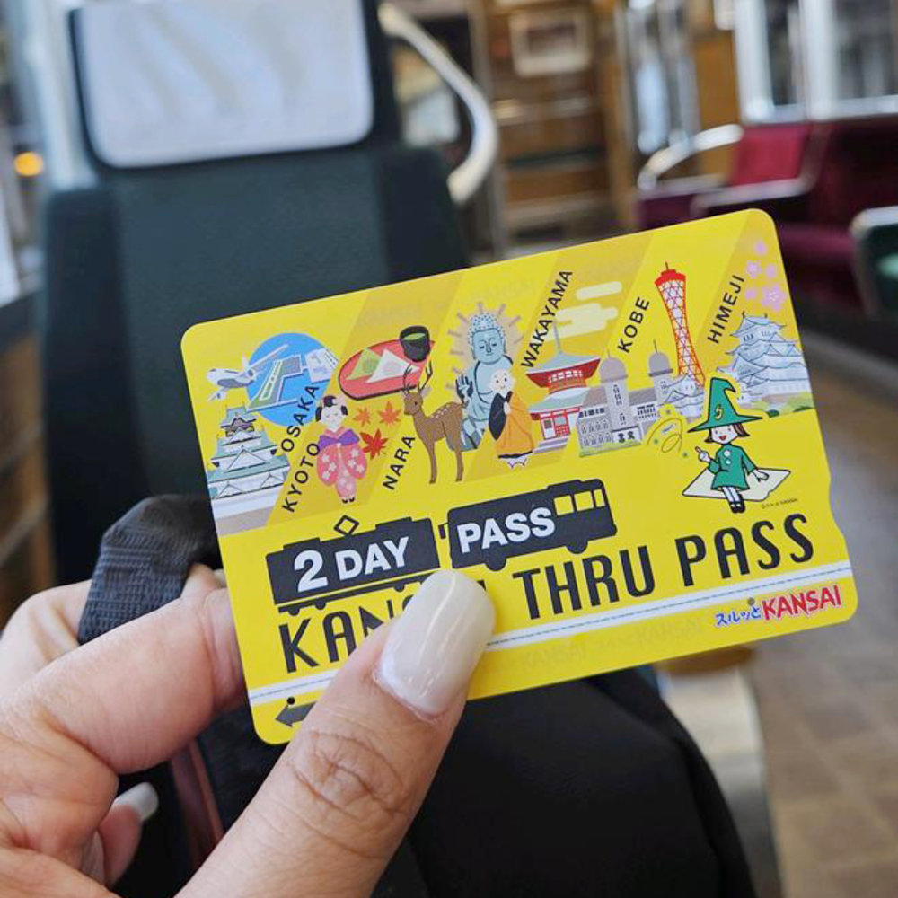 京都到奈良 關西鐵路卡