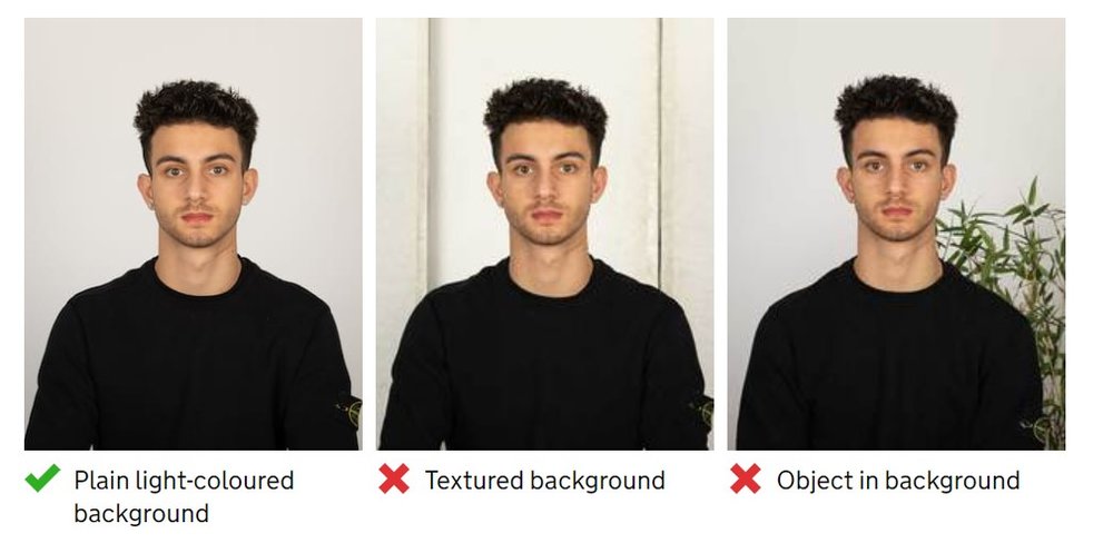 申請BNO護照, 續領BNO照片要求