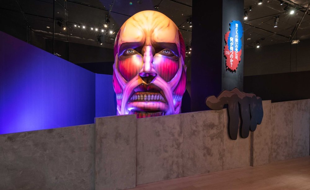 What is the Attack on Titan exhibition in Kuala Lumpur?