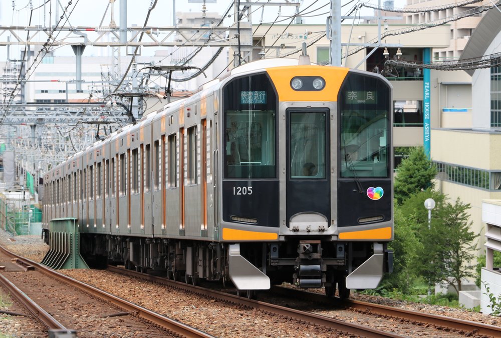 Kintetsu Railway to Nara Train