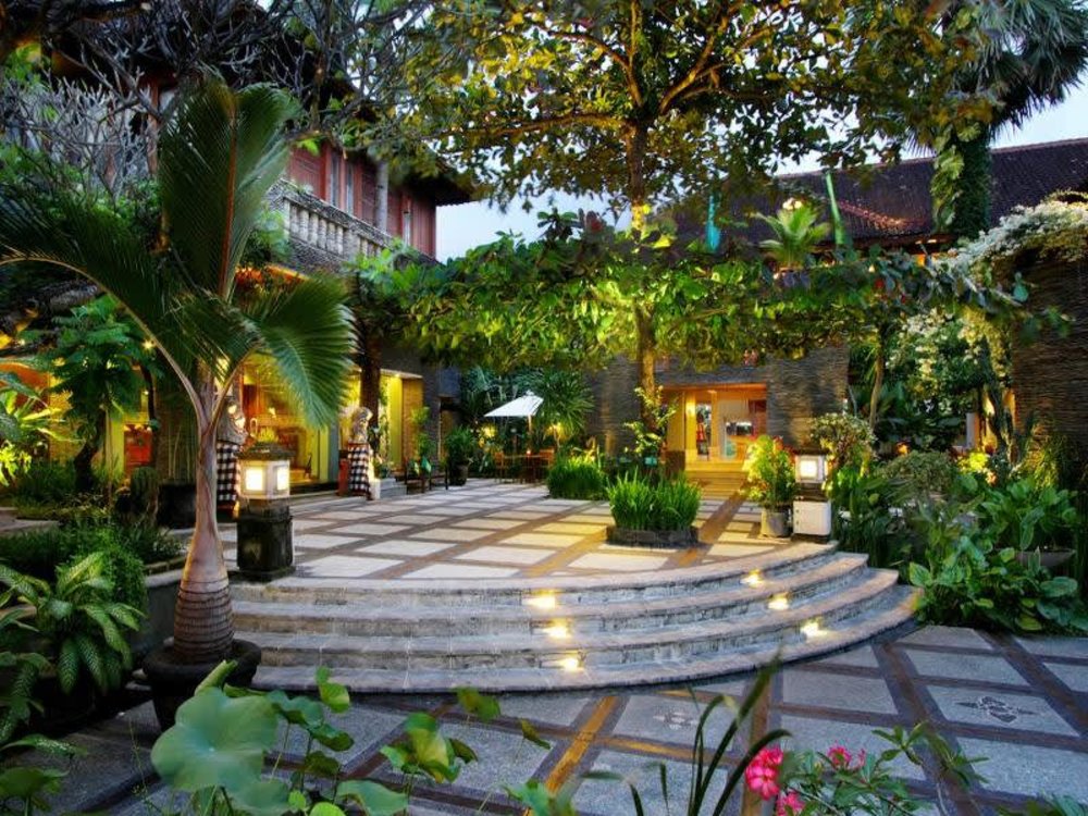 receiving area in AlamKulKul Bali