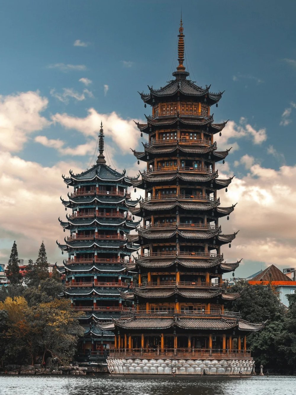 日月雙塔文化公園, 桂林自由行, 桂林景點, 桂林旅遊, 桂林行程