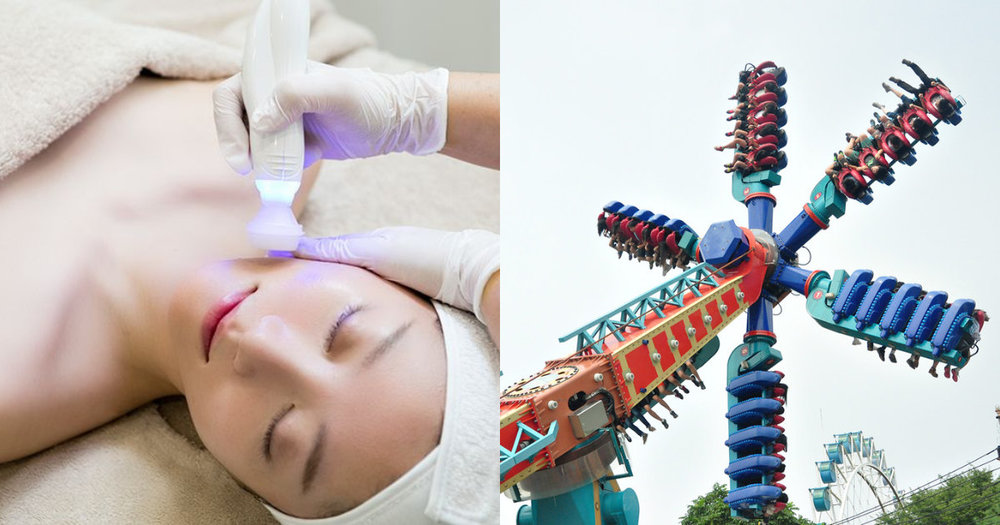 two-collage photo of some activities you can do in korea