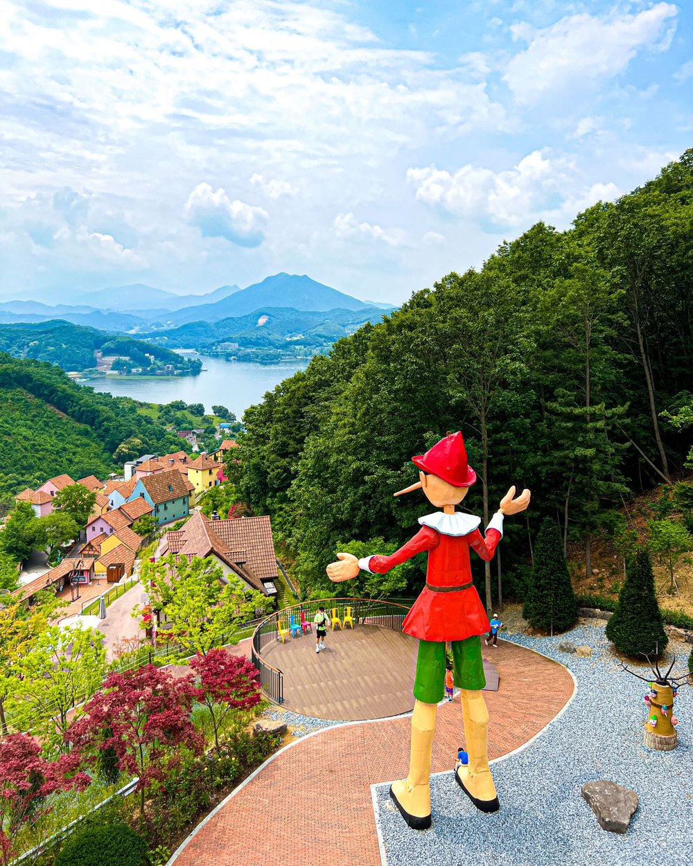 petite france in nami island in gangwon province