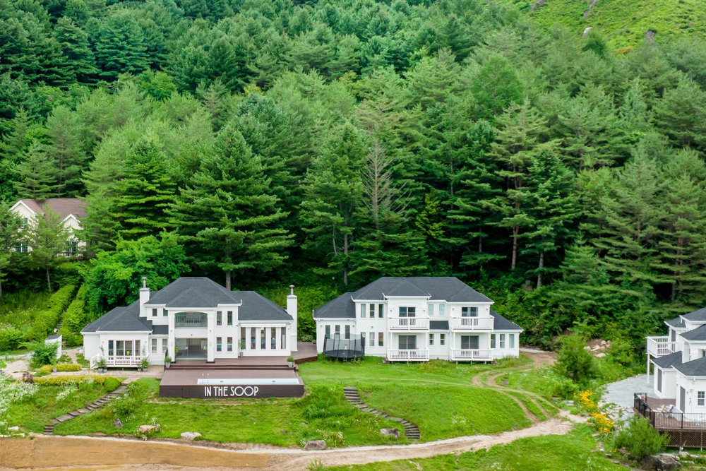 bts in the soop filming location - aerial view