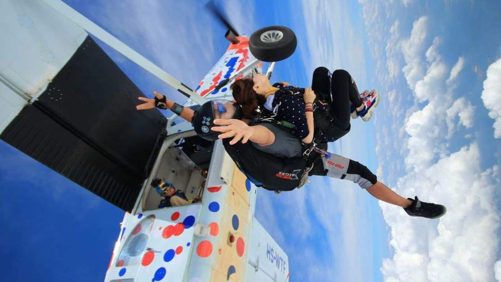 tandem skydiving!