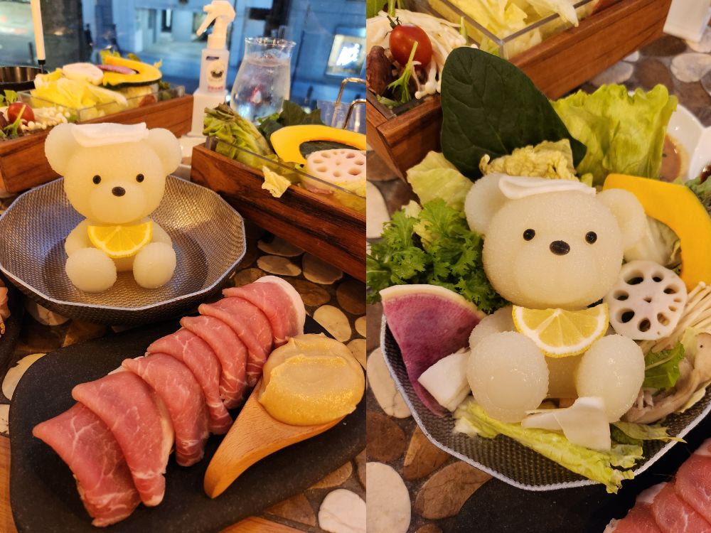 japan teddy bear hotpot