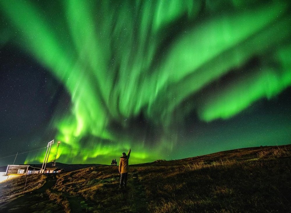 挪威 特羅姆瑟極光