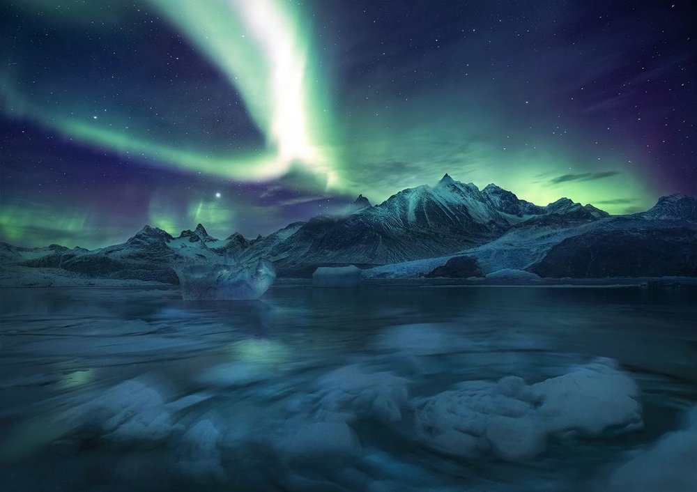 格陵蘭極光