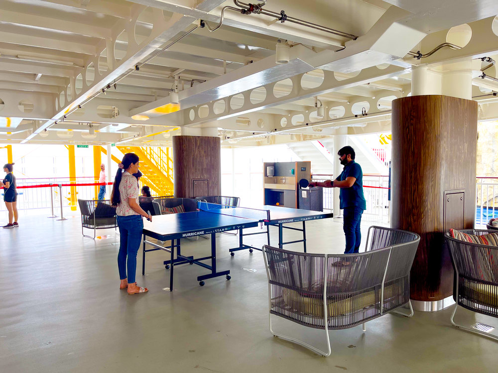 RWC Mini Golf, Table Tennis, Rock climbing