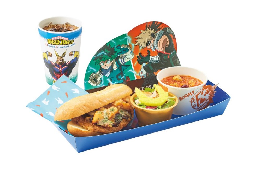 USJ 僕のヒーローアカデミア オリジナルフード 2024 オールマイト特製!カツサンドセット