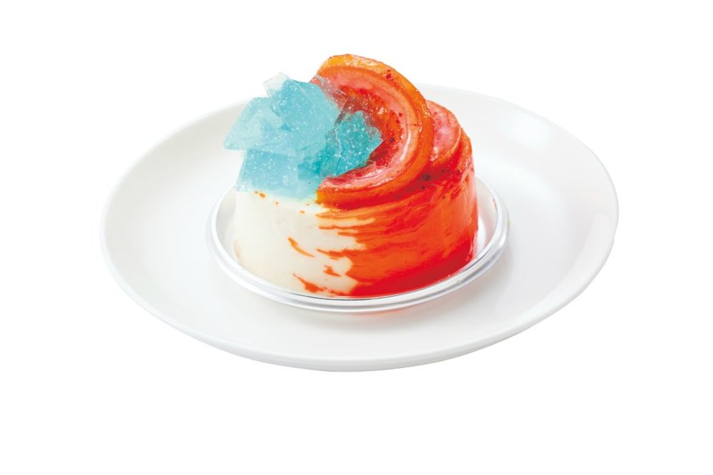 USJ 僕のヒーローアカデミア オリジナルフード 2024 轟の"半冷半燃"フロマージュブランオレンジ&スパイス