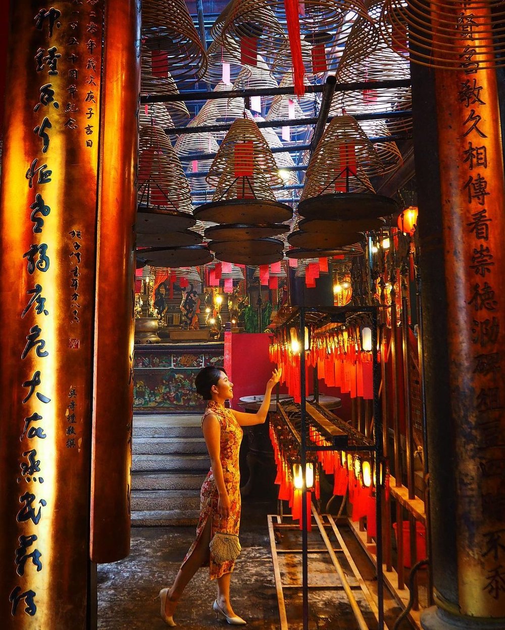 Man Mo Temple in Hong Kong