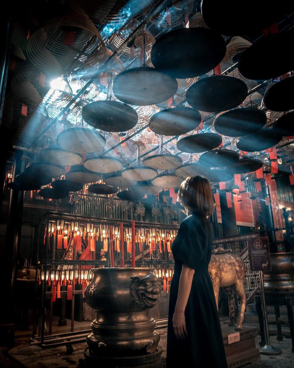 Man Mo Temple in Hong Kong