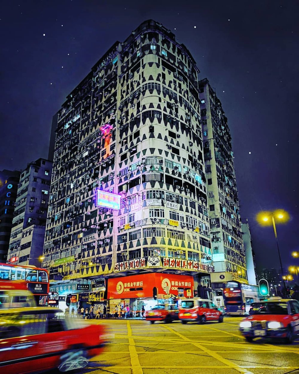 Nathan Road in Hong Kong