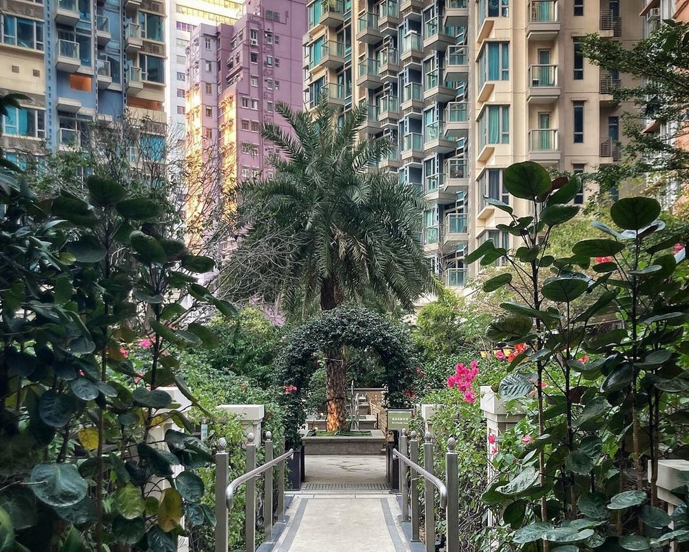 Lee Tung Avenue Rooftop Garden in Hong Kong