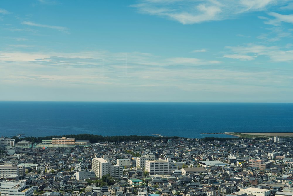 新潟 View of Niigata Prefecture Seaside - Joetsu Shinkansen