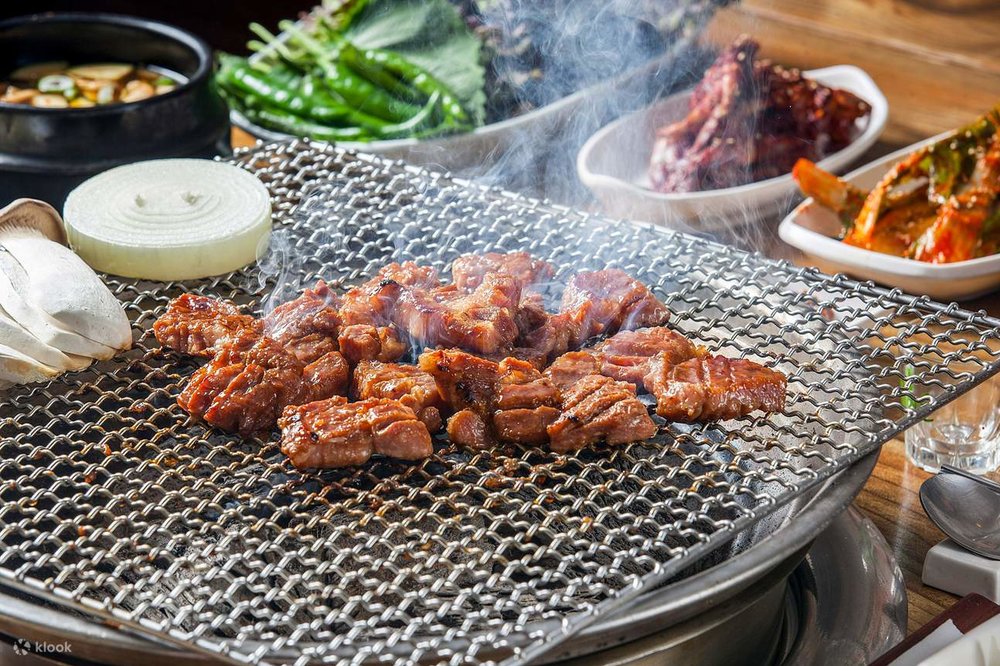 grilling meet kroean-style