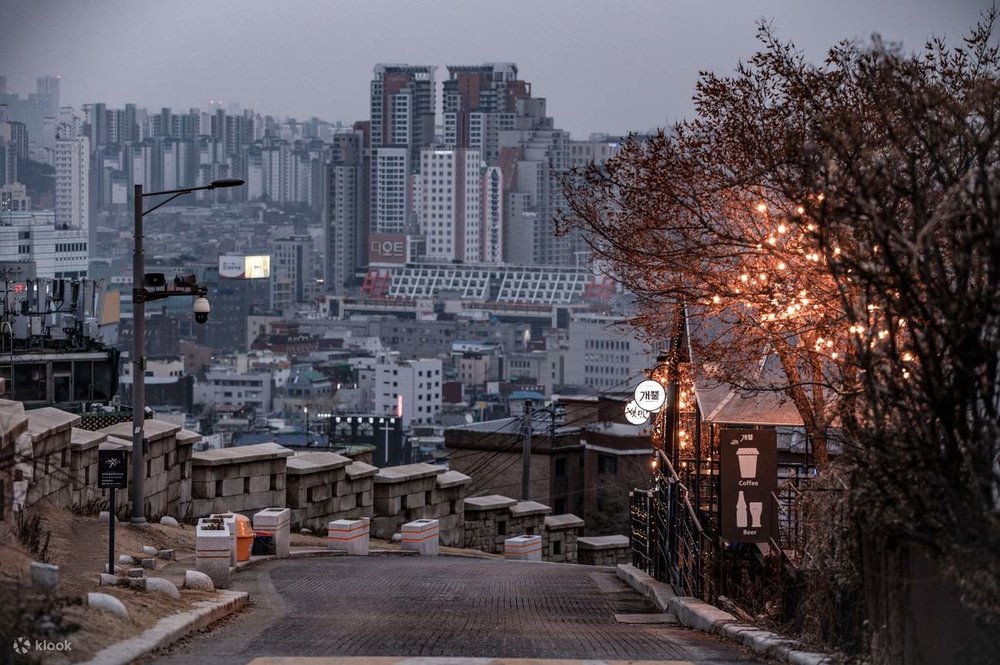 seoul at sunset