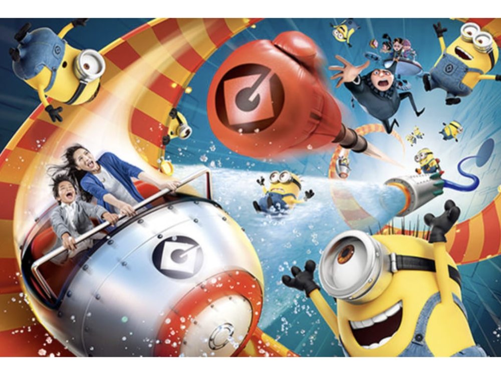 日本環球影城必玩：小小兵瘋狂乘車遊