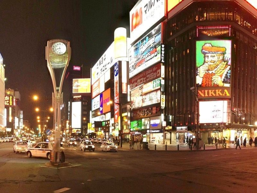 東橫INN 北海道札幌薄野十字路口