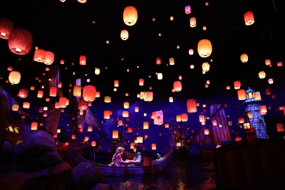 fantasy spring rapunzel lantern festival