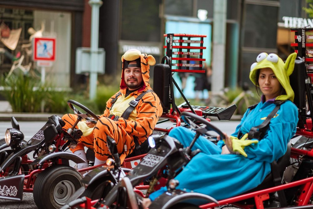 dua-xe-go-kart-o-tokyo