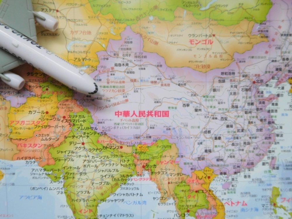 中国　地図