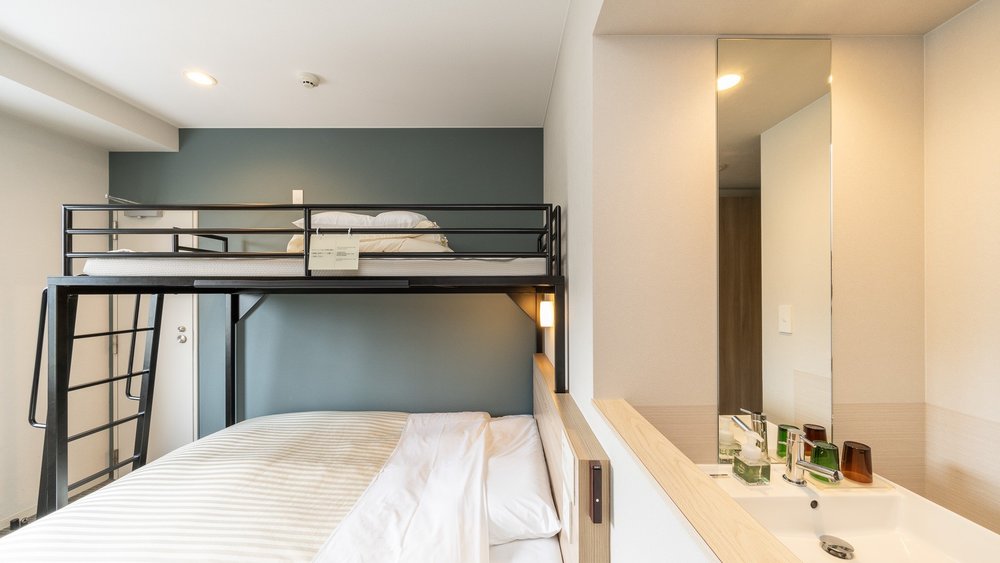 Super Hotel 富士河口湖|雙床和閣樓床房