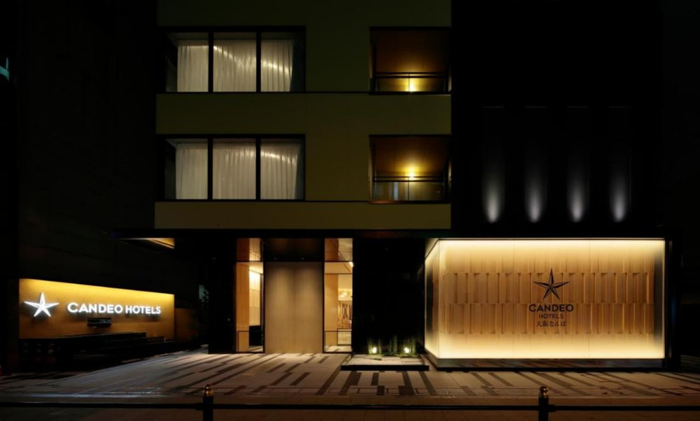 大阪難波光芒飯店|外觀、大廳