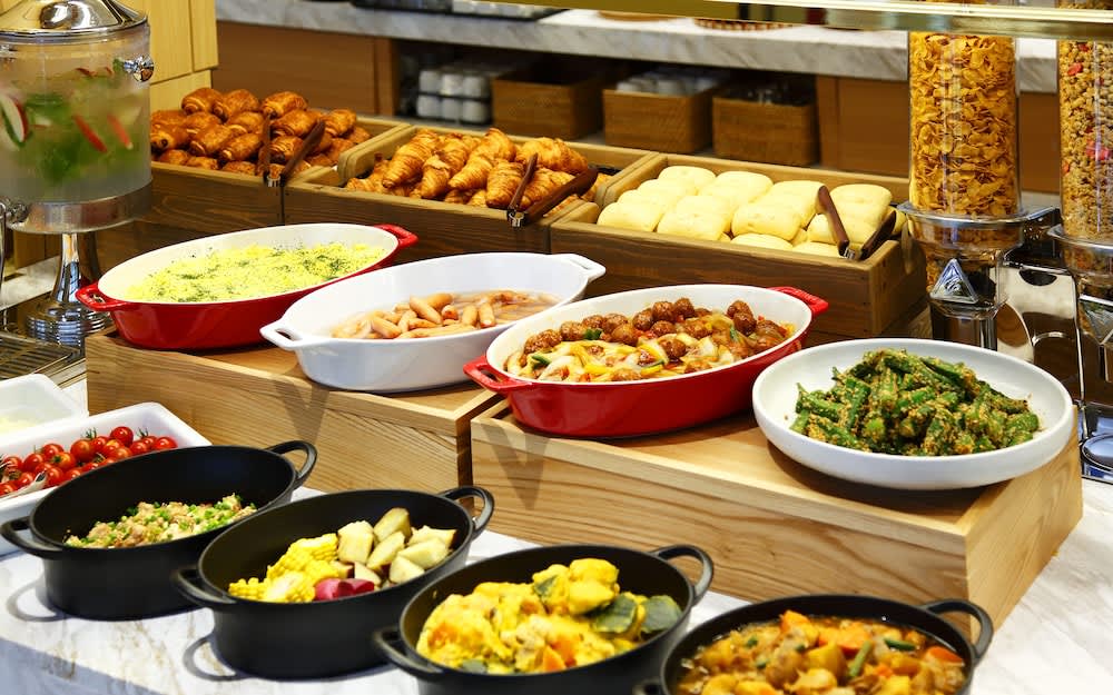 大阪難波光芒飯店|餐廳自助早餐