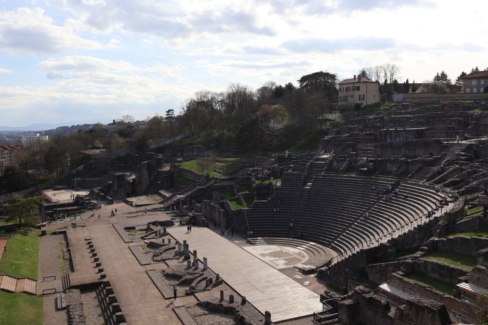 FR フランス リヨン [Théâtre Gallo Romain de Lyon-Fourvière]