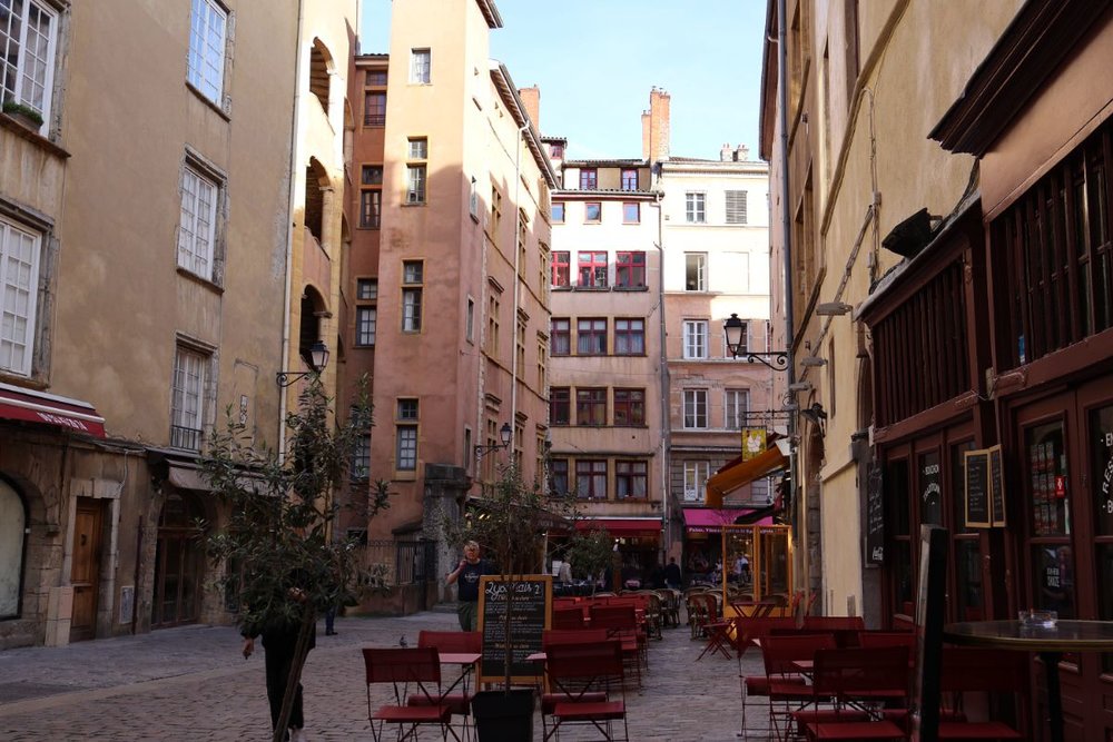 FR フランス リヨン [リヨンの旧市街(Vieux Lyon)]