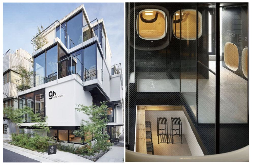 東京膠囊旅館推薦|赤坂9小時旅館